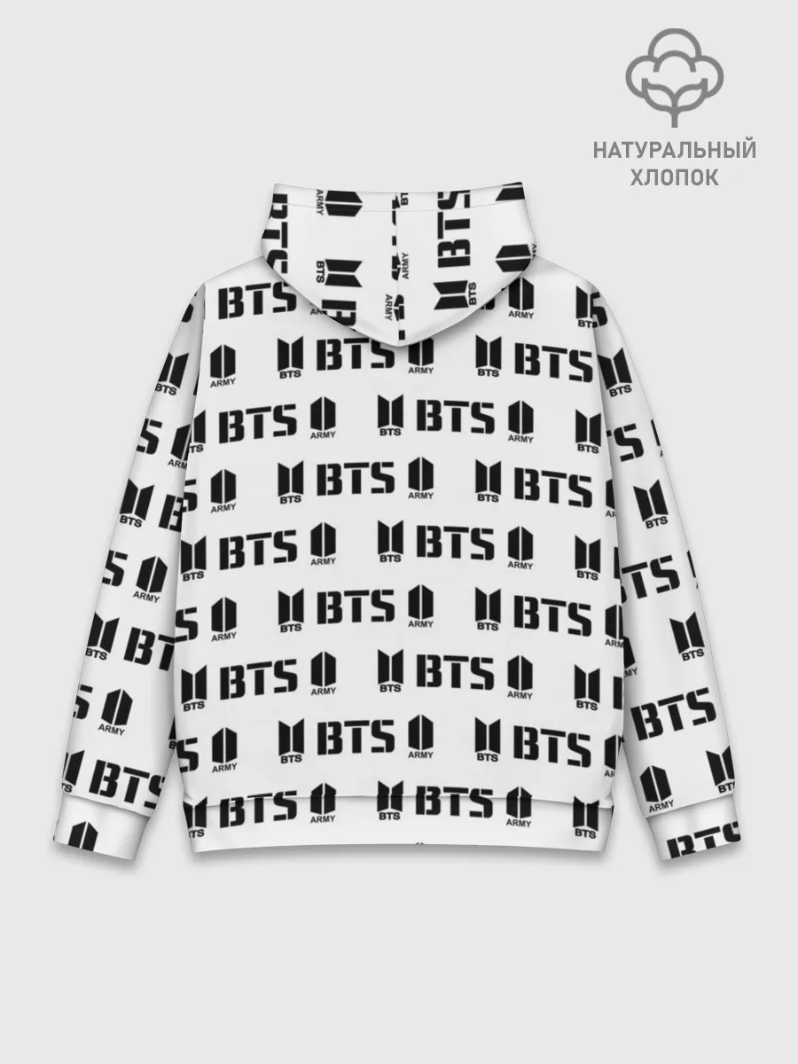 Худи мужской база хлопок / BTS