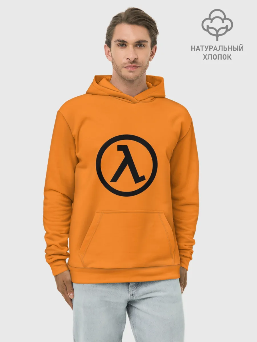 Худи мужской база хлопок / Half-Life