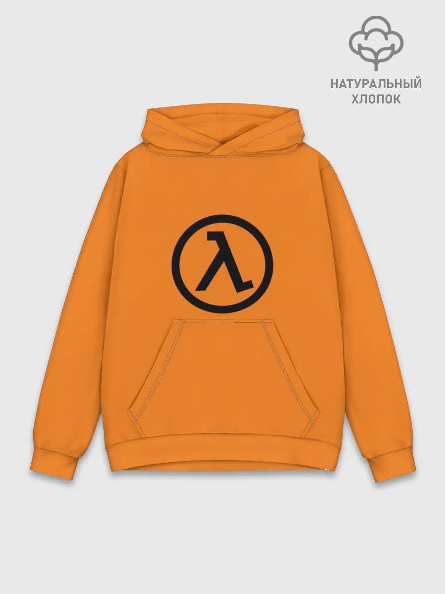 Худи мужской база хлопок / Half-Life