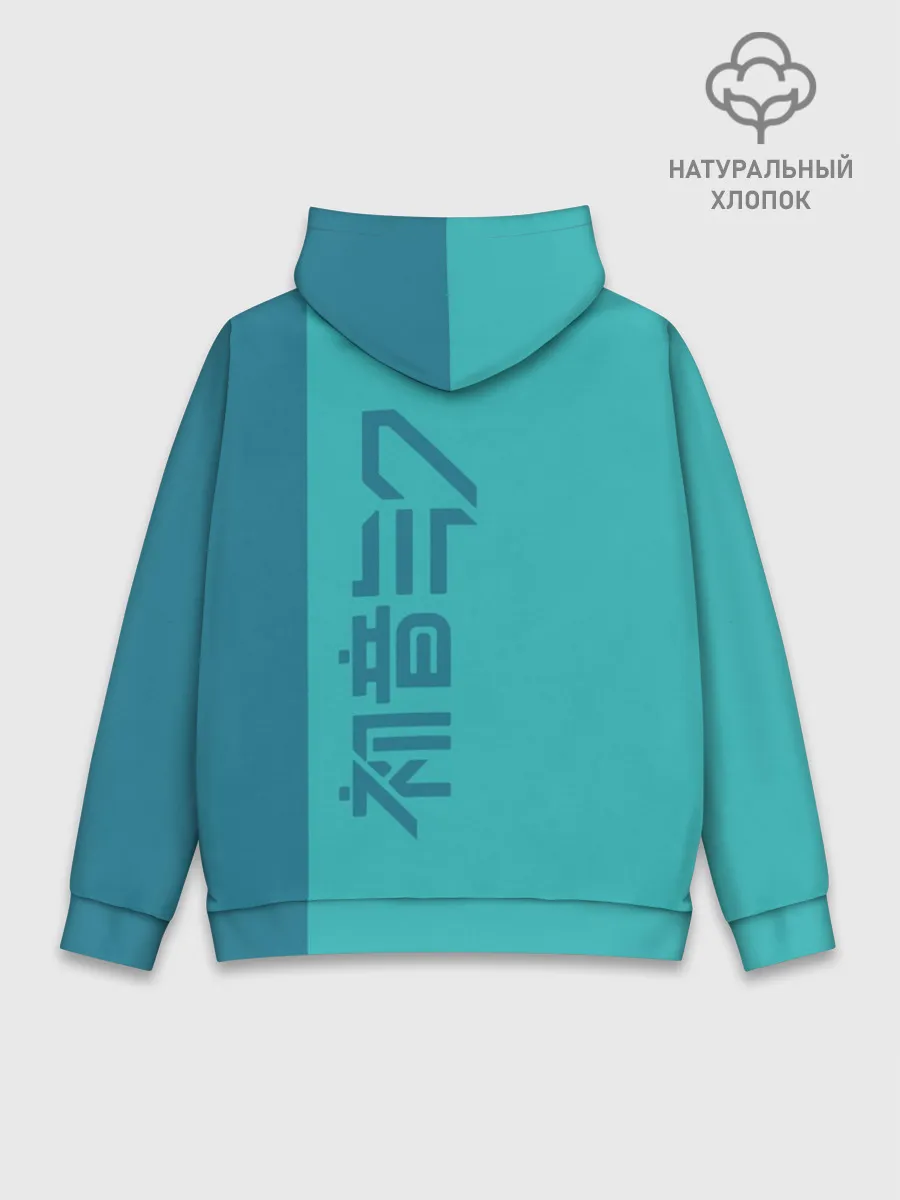 Худи мужской база хлопок / Хацуне Мику 01