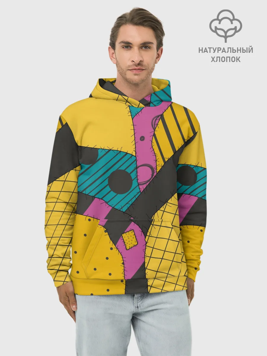 Худи мужской база хлопок / кошмар перед рождеством Салли