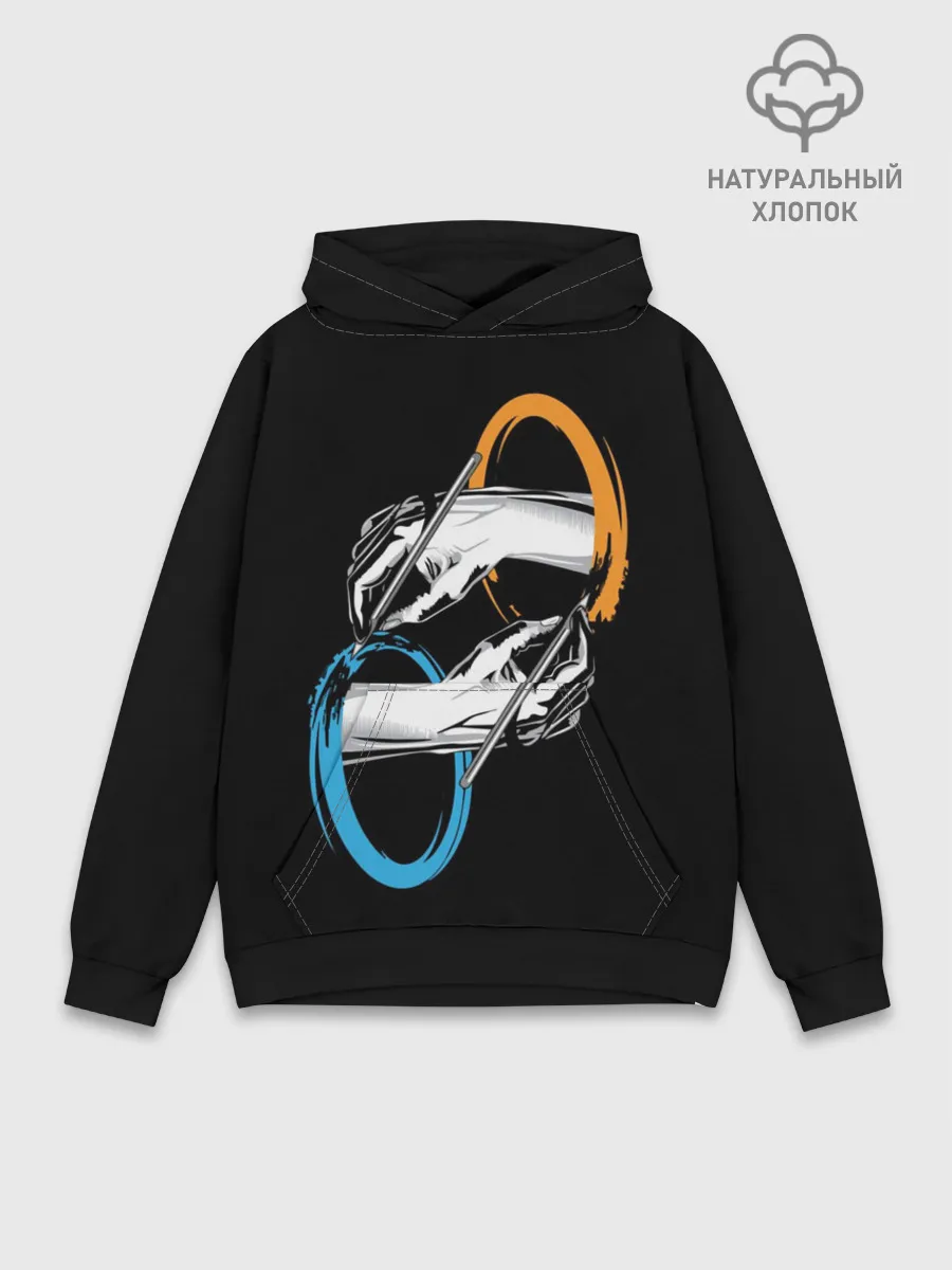 Худи мужской база хлопок / Portal