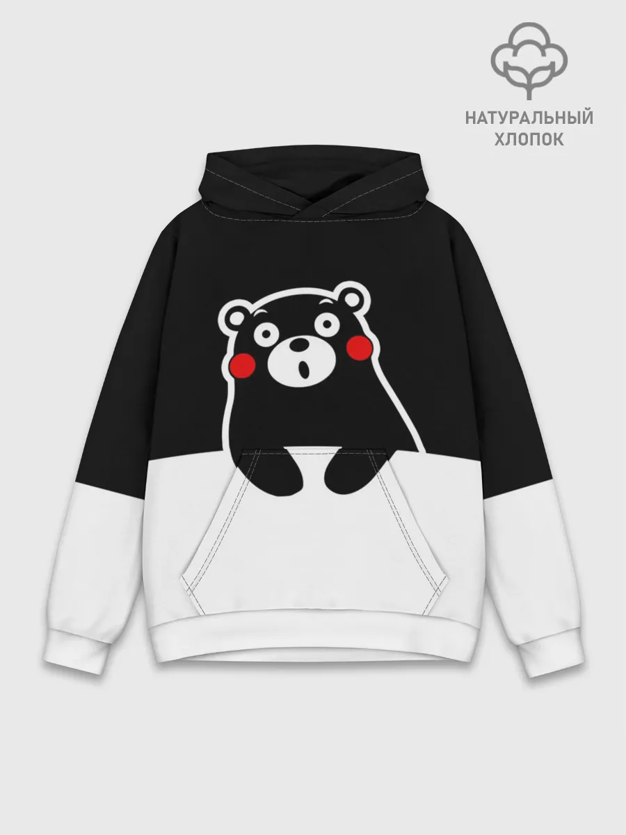 Худи мужской база хлопок / Kumamon повис