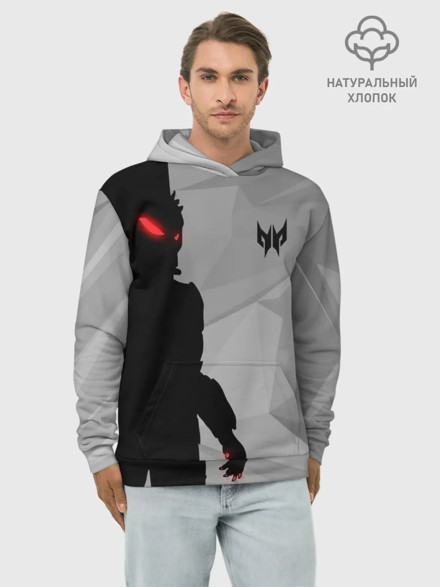 Худи мужской база хлопок / ХИЩНИК | PREDATOR.