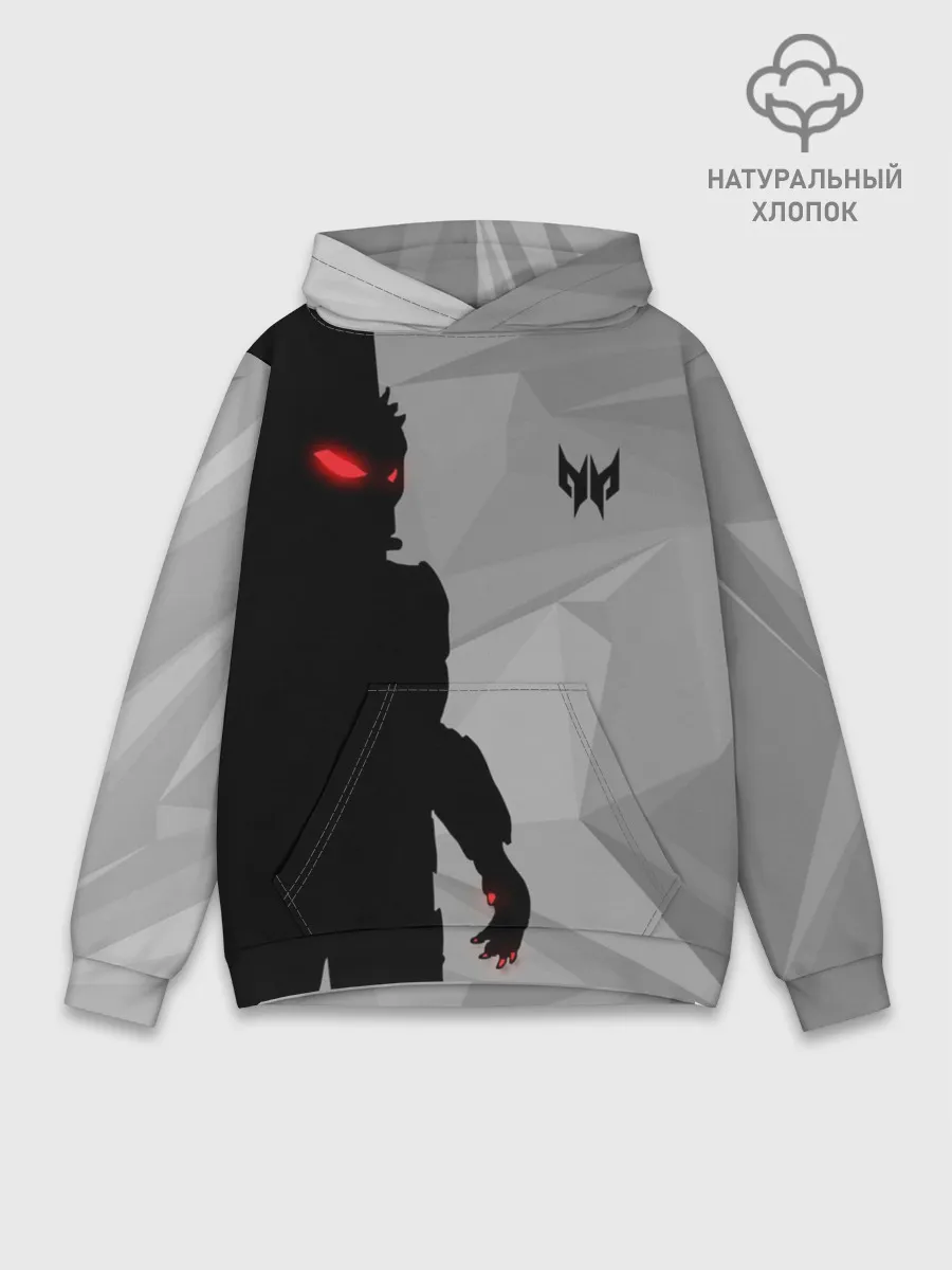 Худи мужской база хлопок / ХИЩНИК | PREDATOR.