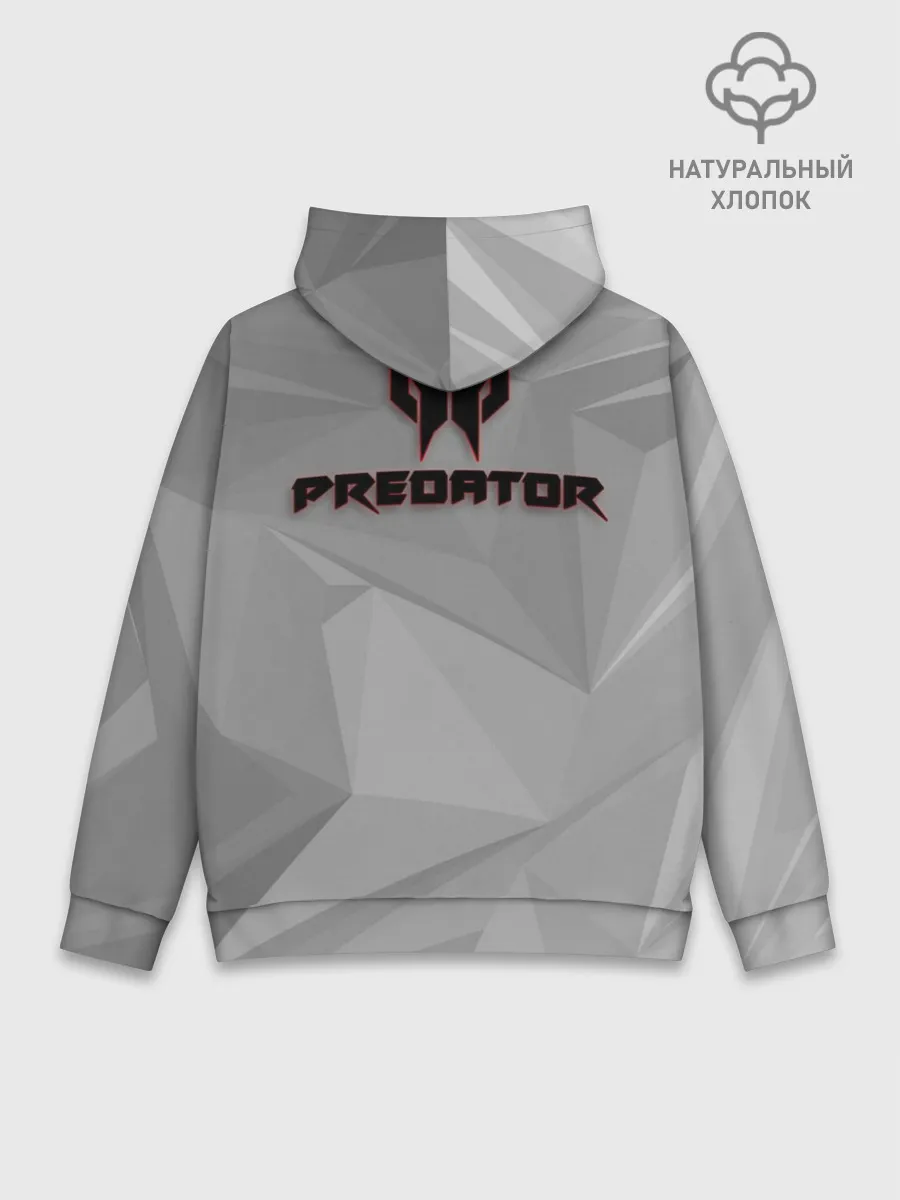 Худи мужской база хлопок / ХИЩНИК | PREDATOR.