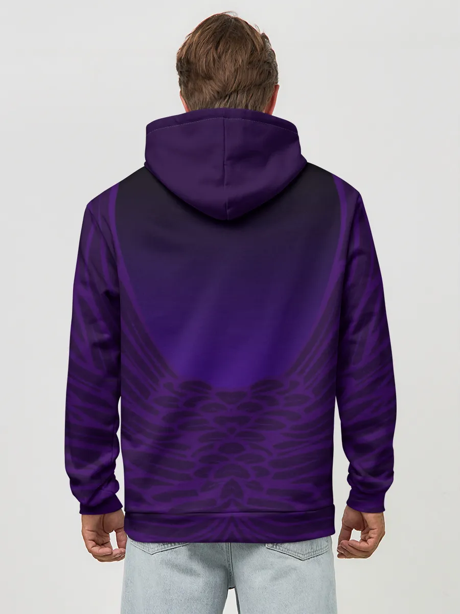 Худи мужской база хлопок / FORTNITE RAVEN