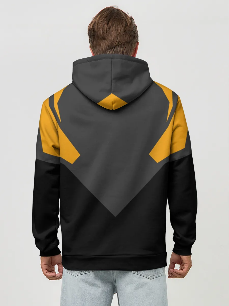 Худи мужской база хлопок / Хвост Феи абстрация