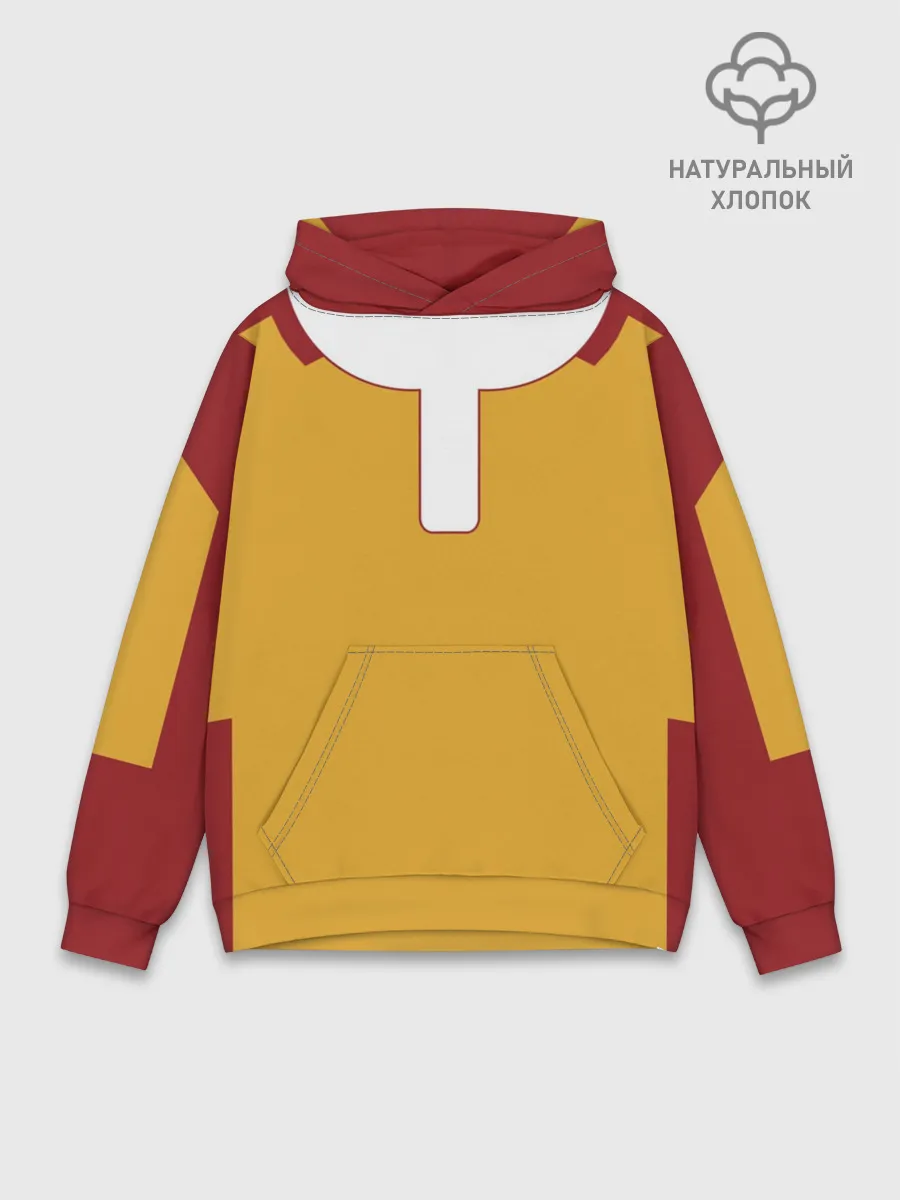 Худи мужской база хлопок / ONE PUNCH MAN SAITAMA