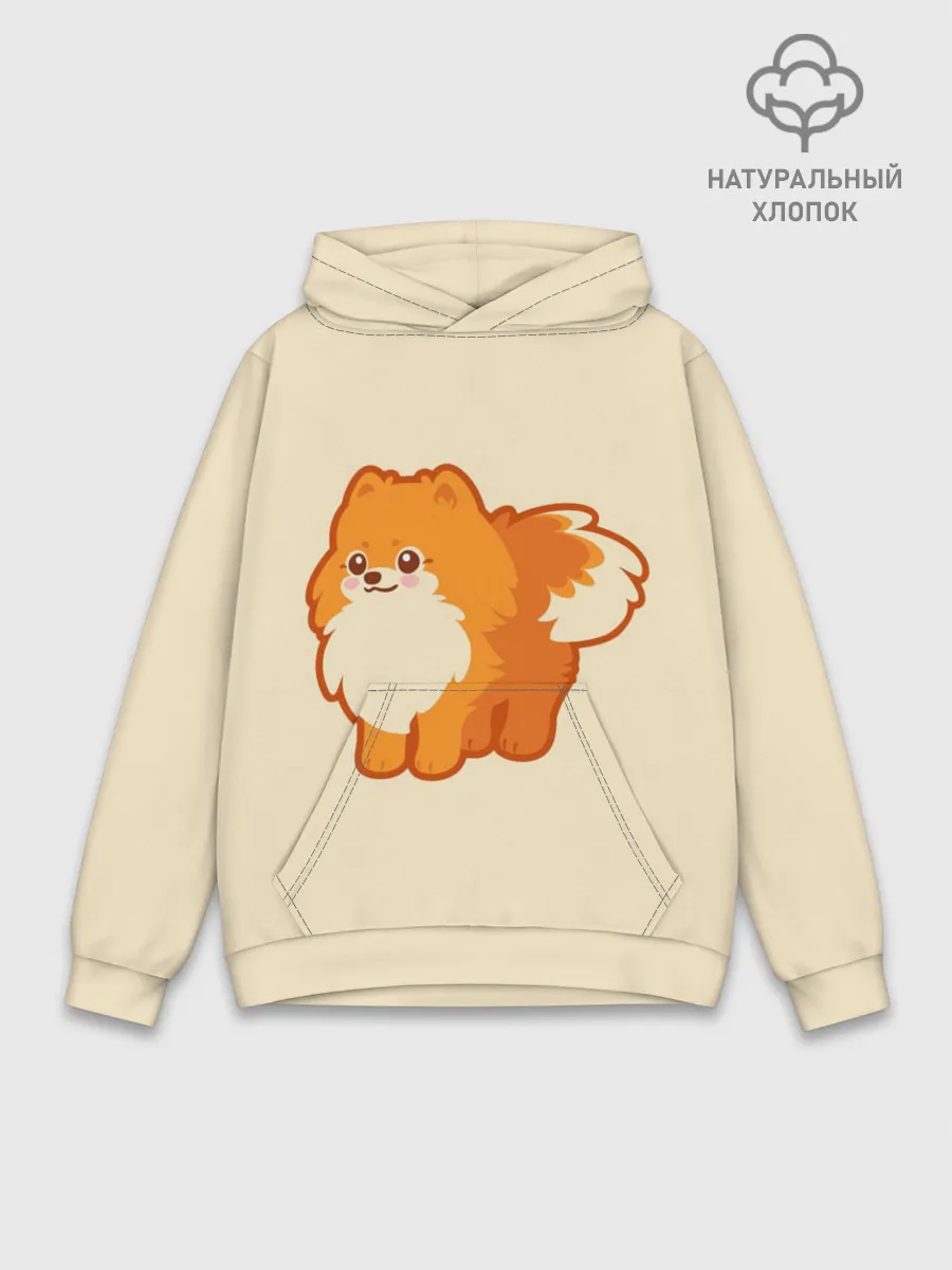 Худи мужской база хлопок / Шпиц