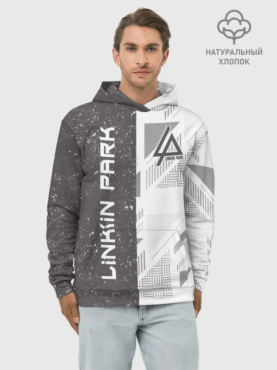 Худи мужской база хлопок / Linkin Park