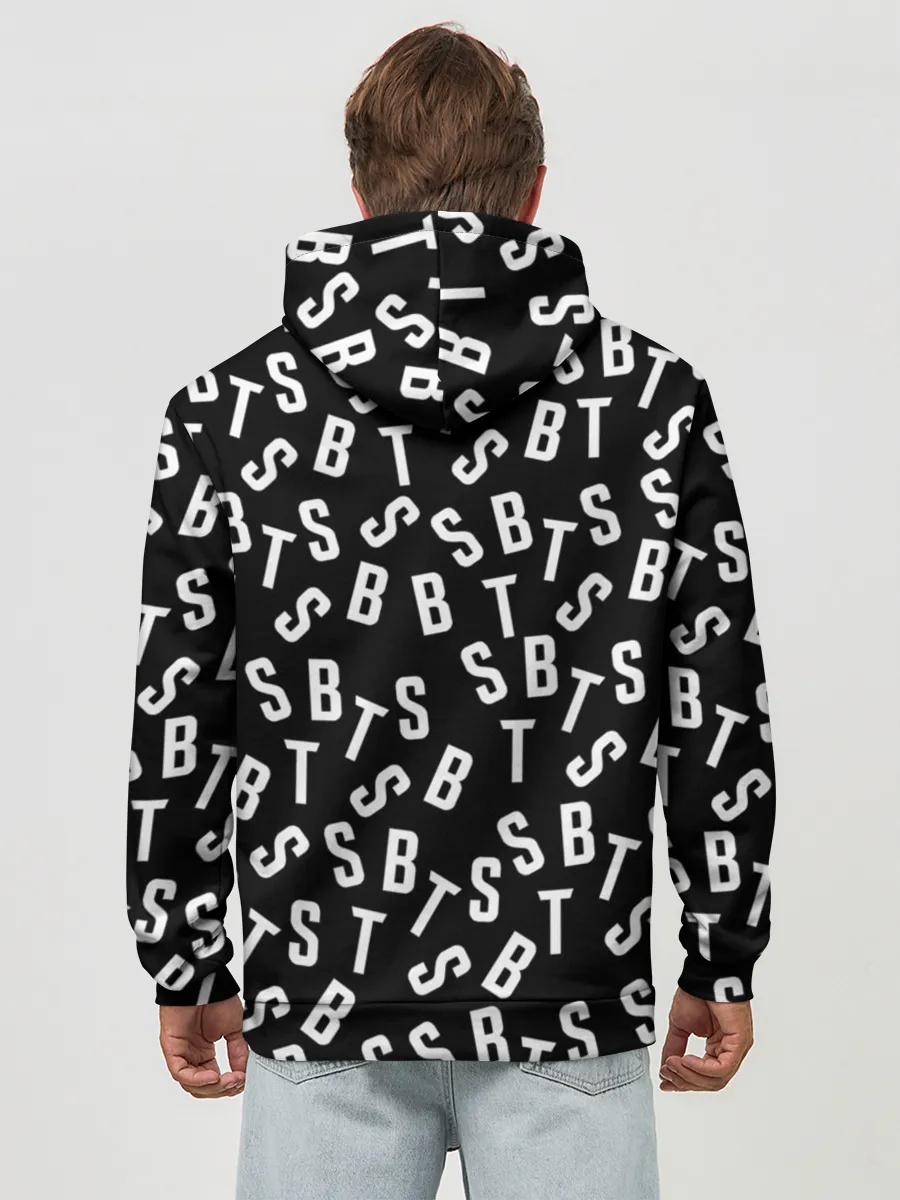 Худи мужской база хлопок / BTS