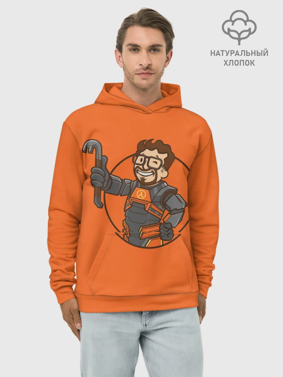 Худи мужской база хлопок / Freeman