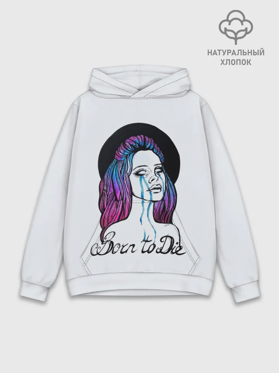 Худи мужской база хлопок / Born To Die