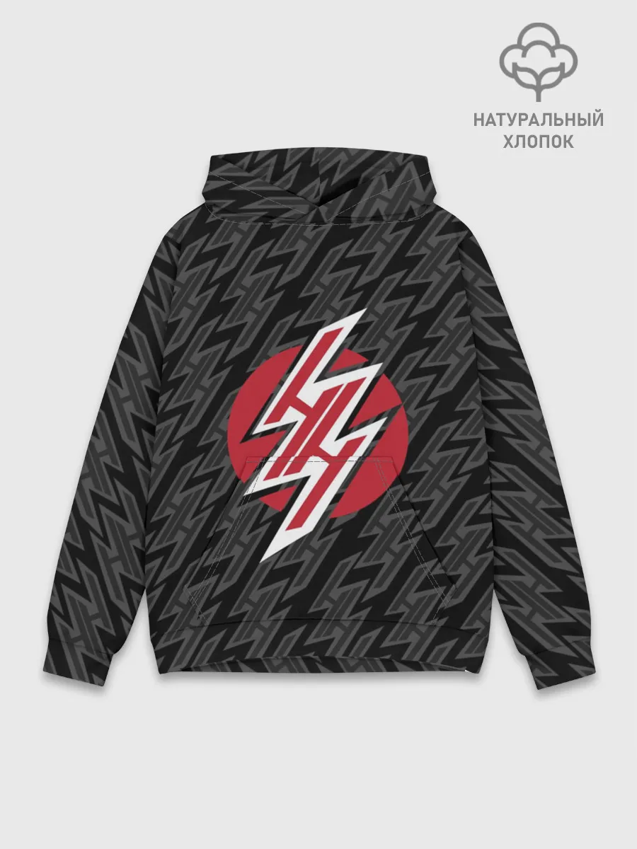 Худи мужской база хлопок / Hentai Haven Emblem