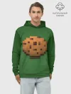 Худи мужской база хлопок / Minecraft Печенька