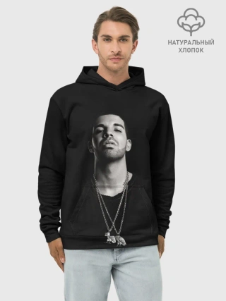 Худи мужской база хлопок / Drake
