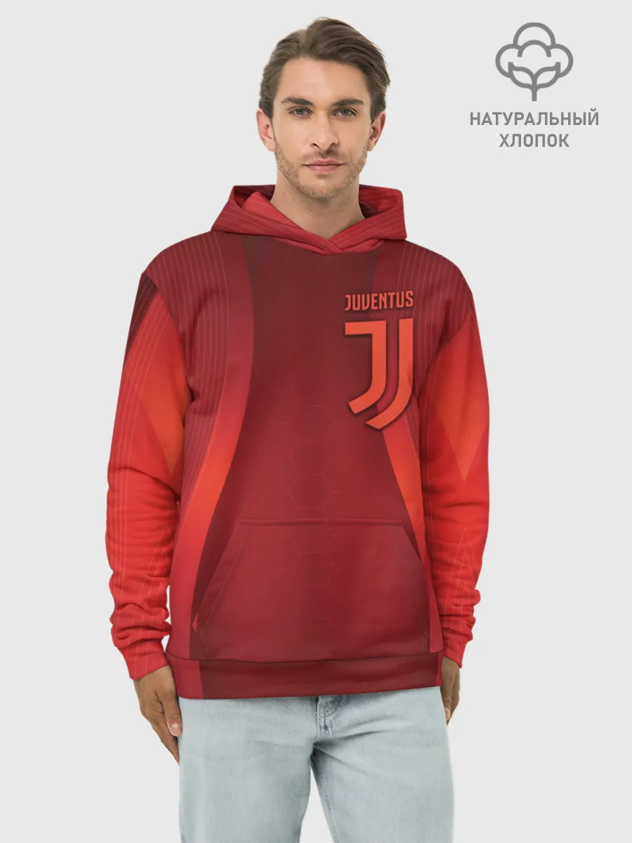 Худи мужской база хлопок / Juventus new uniform