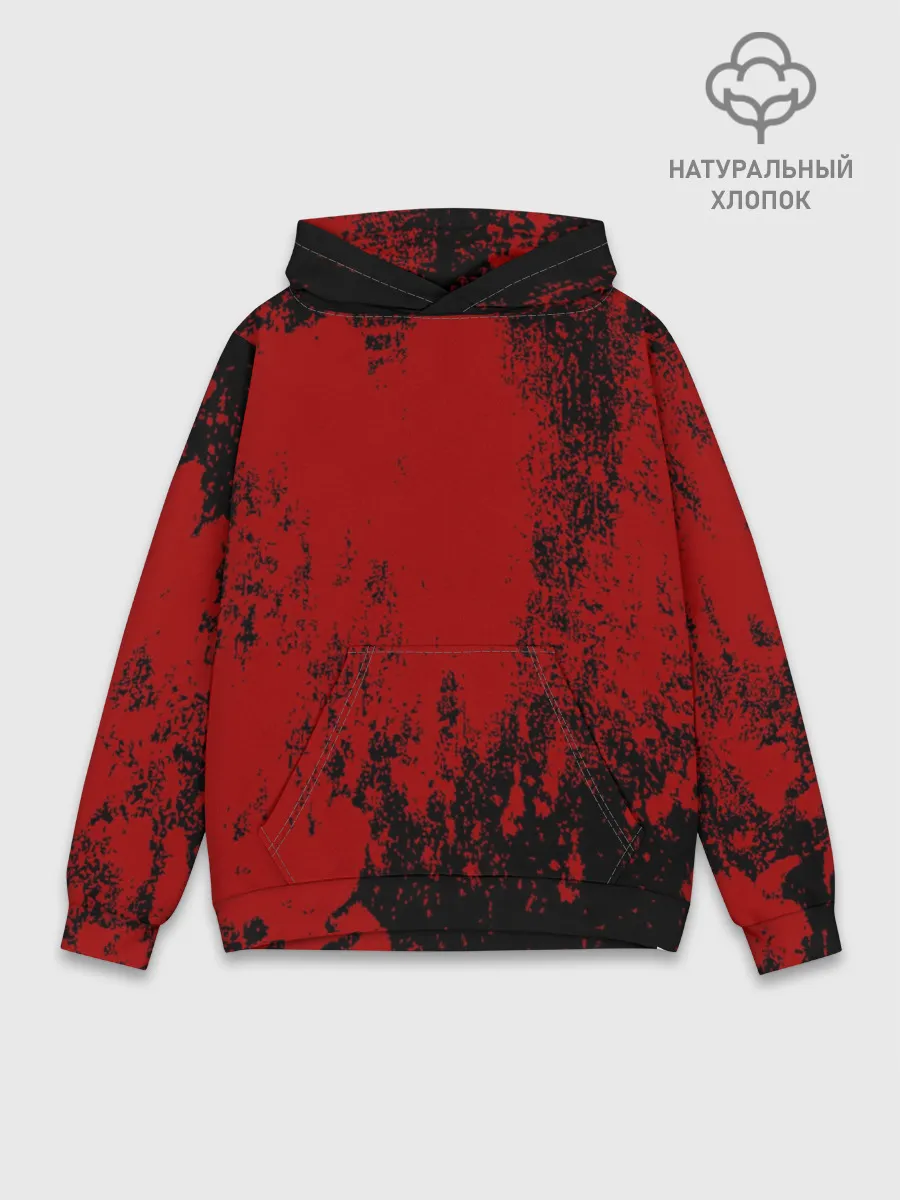 Худи мужской база хлопок / Red blood