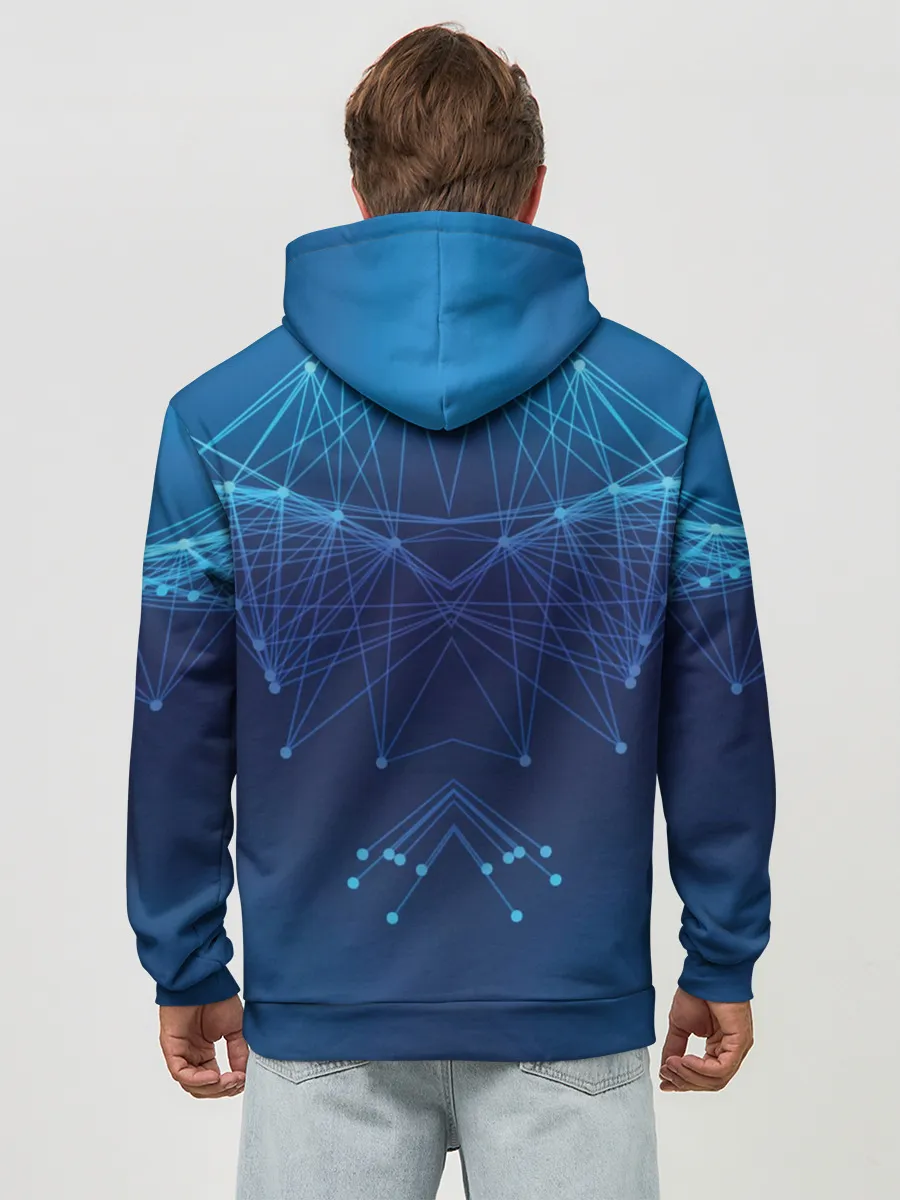 Худи мужской база хлопок / Juventus Lifestyle