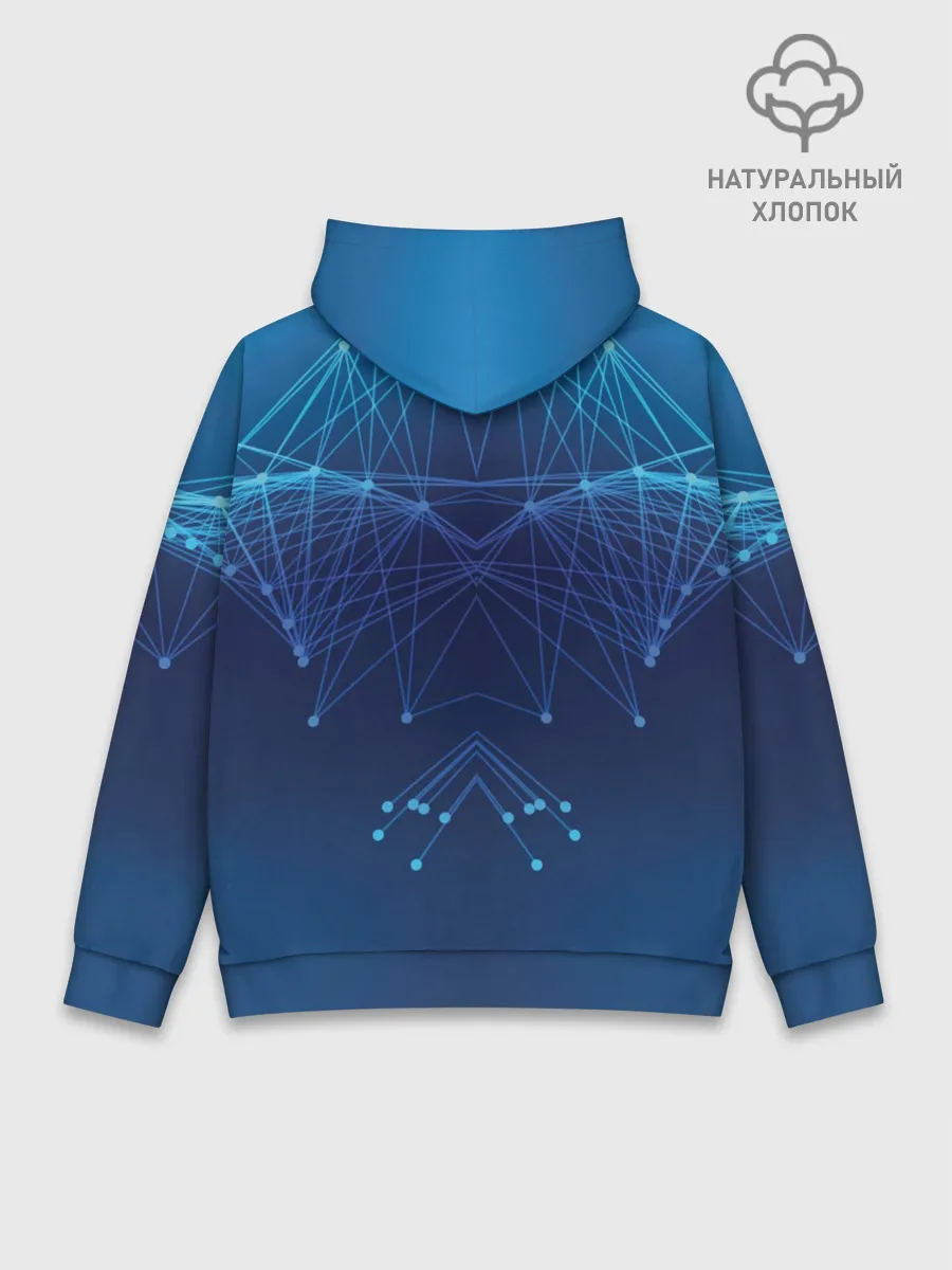 Худи мужской база хлопок / Juventus Lifestyle