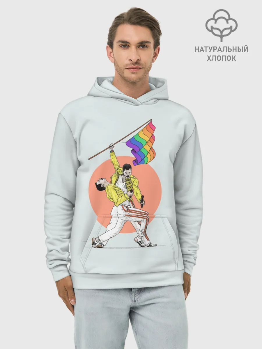 Худи мужской база хлопок / Freddi