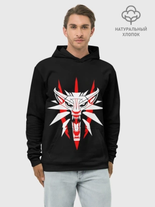 Худи мужской база хлопок / THE WITСHER 3