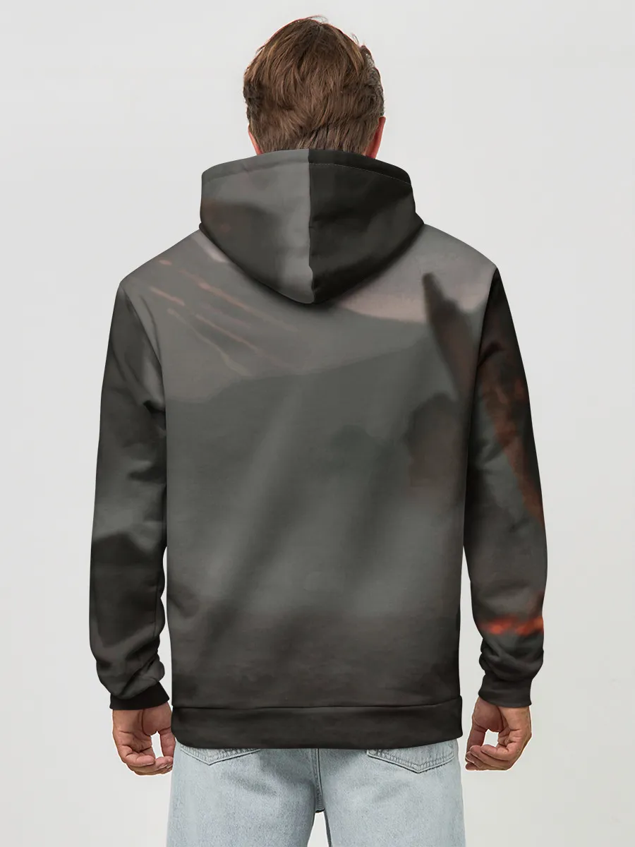 Худи мужской база хлопок / YOU DIED