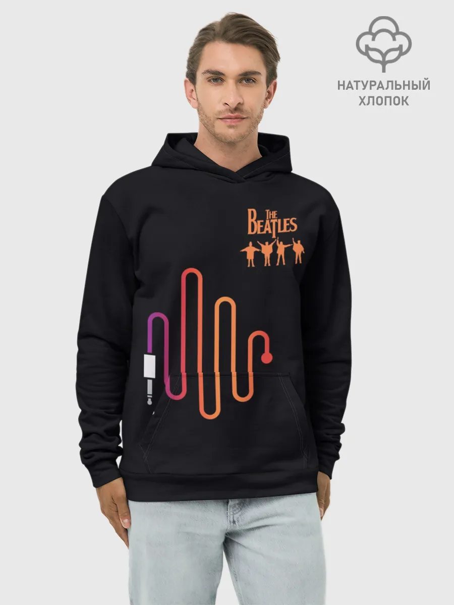 Худи мужской база хлопок / The Beatles