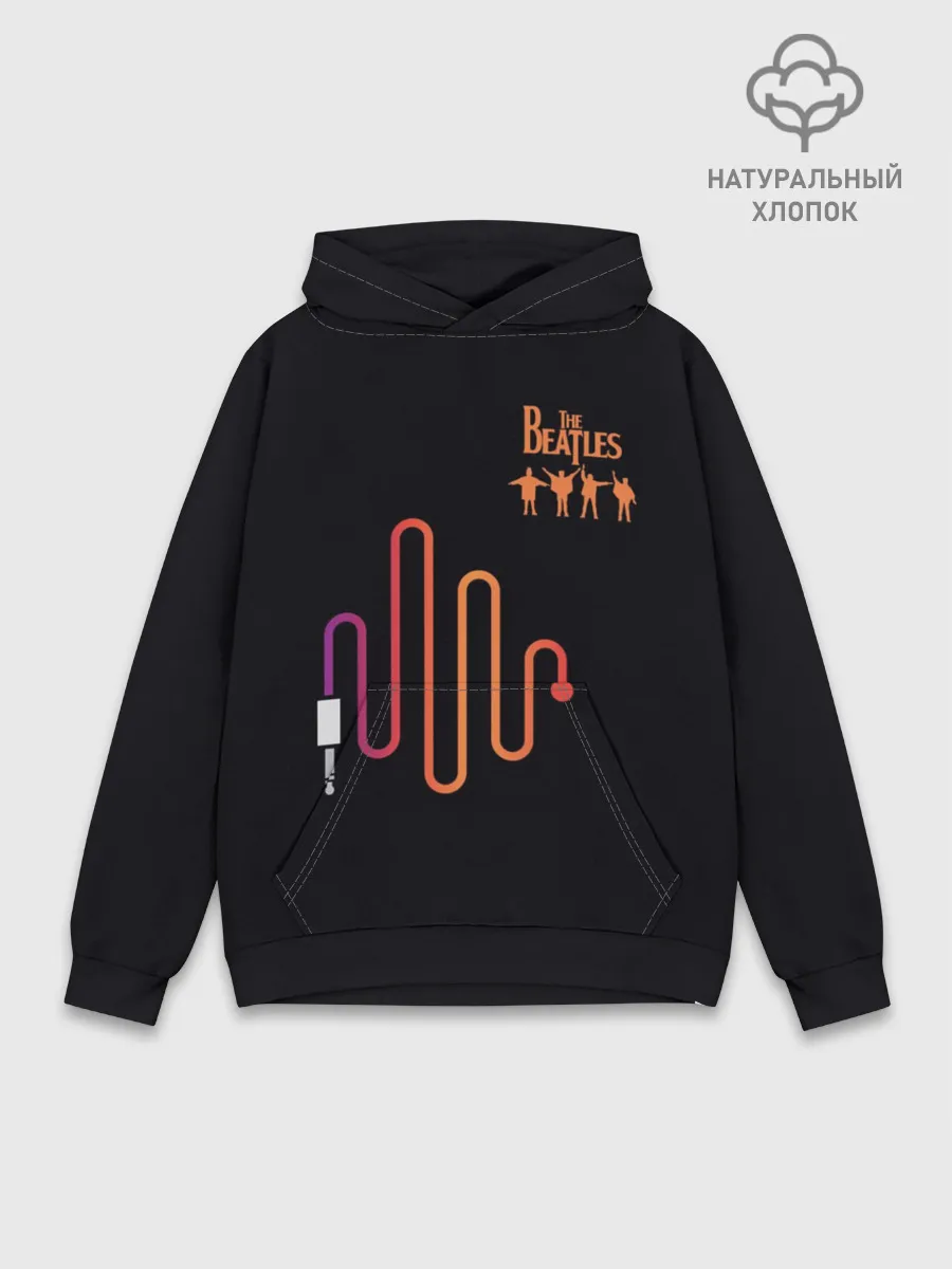 Худи мужской база хлопок / The Beatles