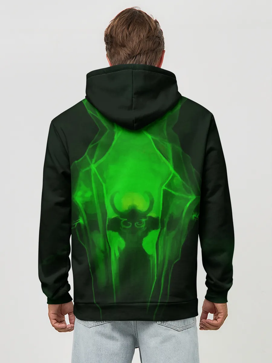 Худи мужской база хлопок / Демон легиона