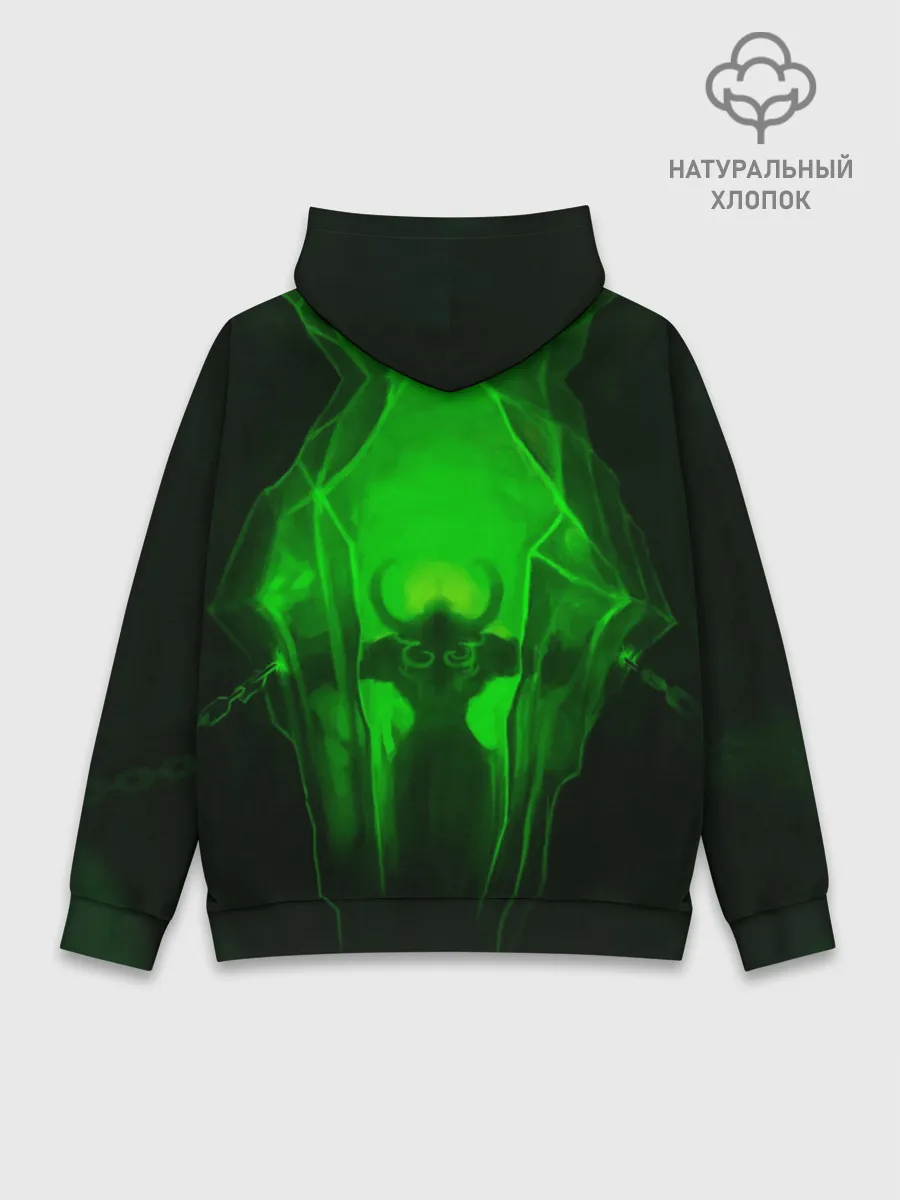 Худи мужской база хлопок / Демон легиона