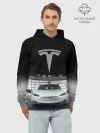 Худи мужской база хлопок / TESLA