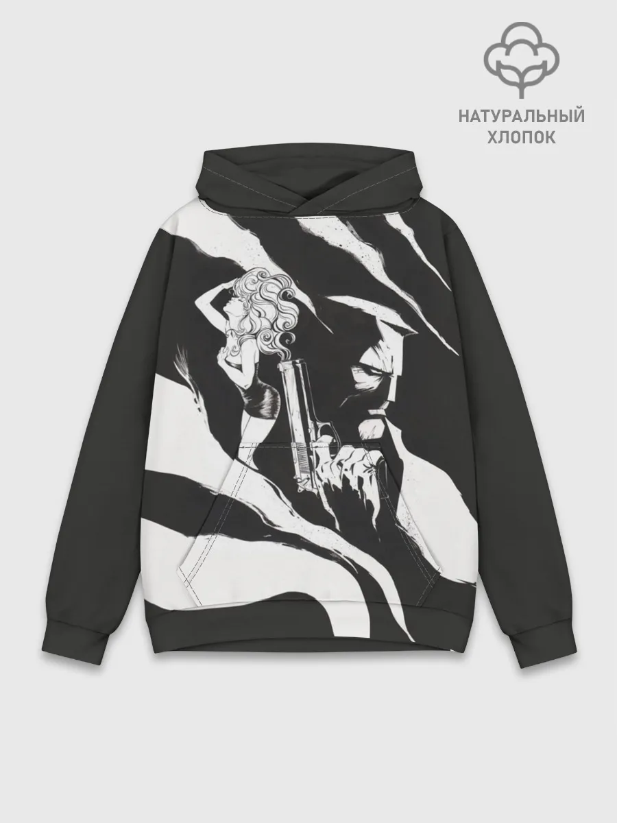 Худи мужской база хлопок / Sin City