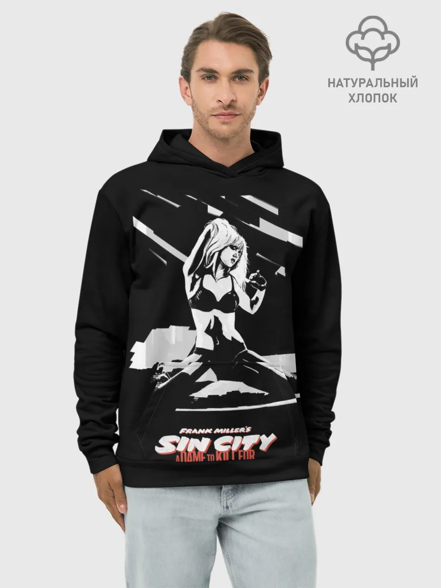 Худи мужской база хлопок / Sin City - Nancy
