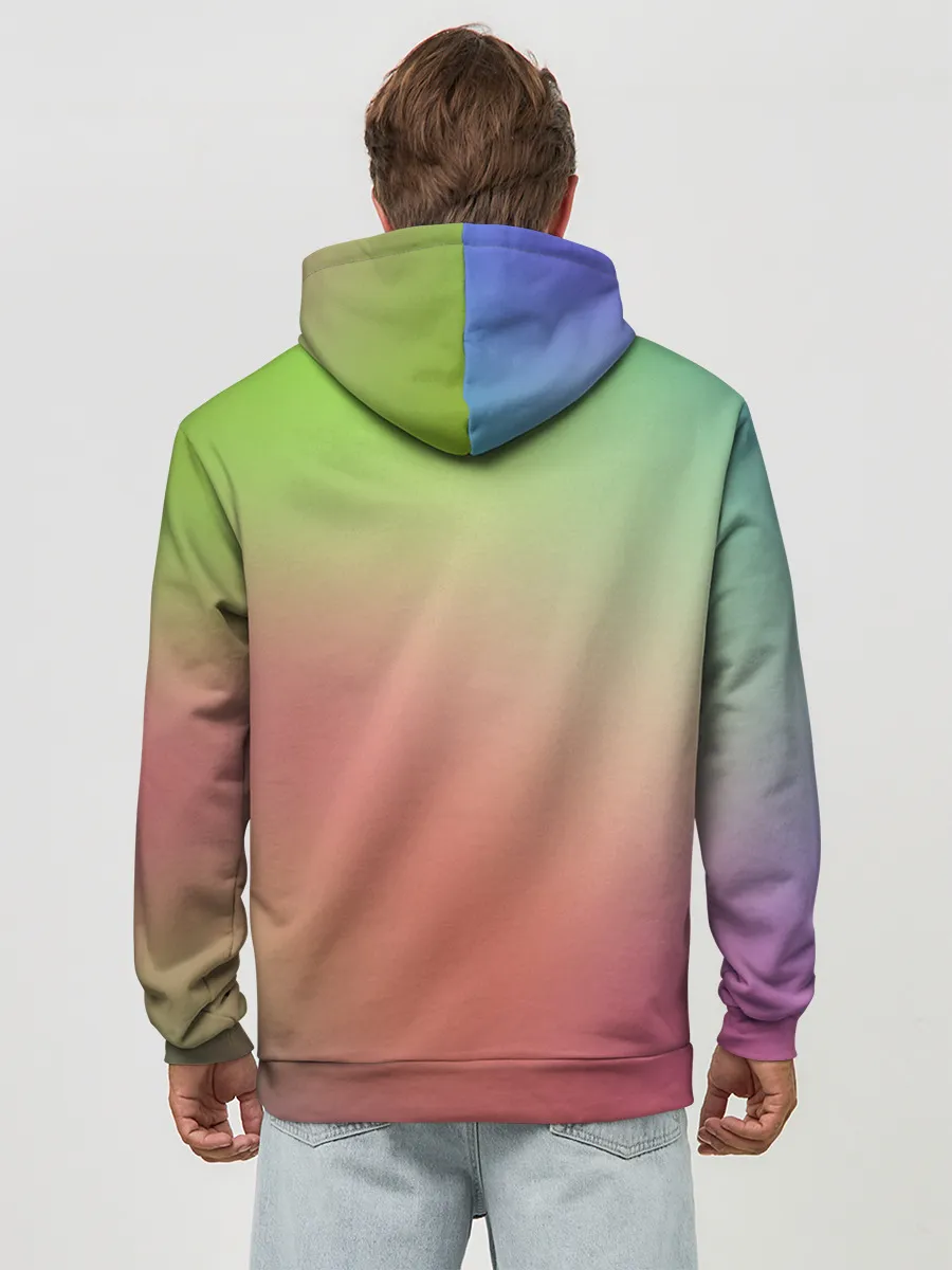 Худи мужской база хлопок / Единорог на Старте