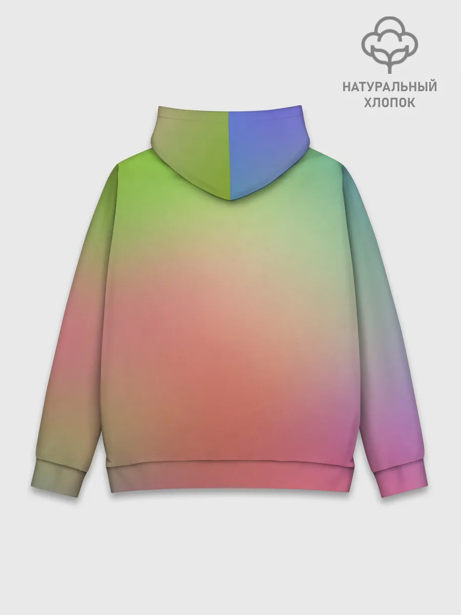 Худи мужской база хлопок / Единорог на Старте