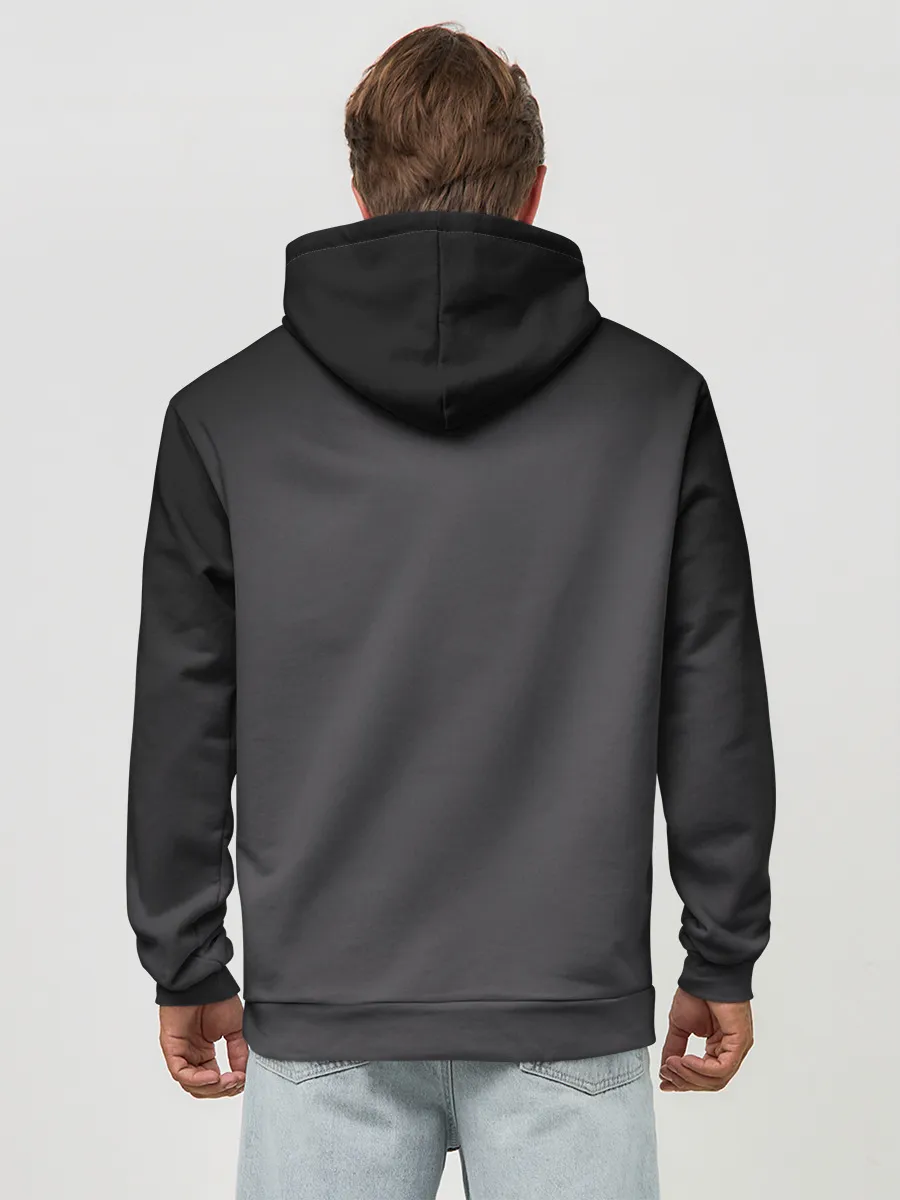 Худи мужской база хлопок / Волк Облизывается