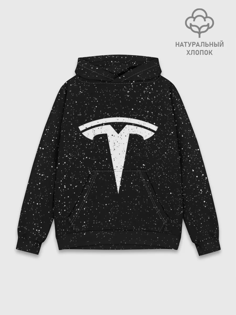 Худи мужской база хлопок / TESLA SPACE