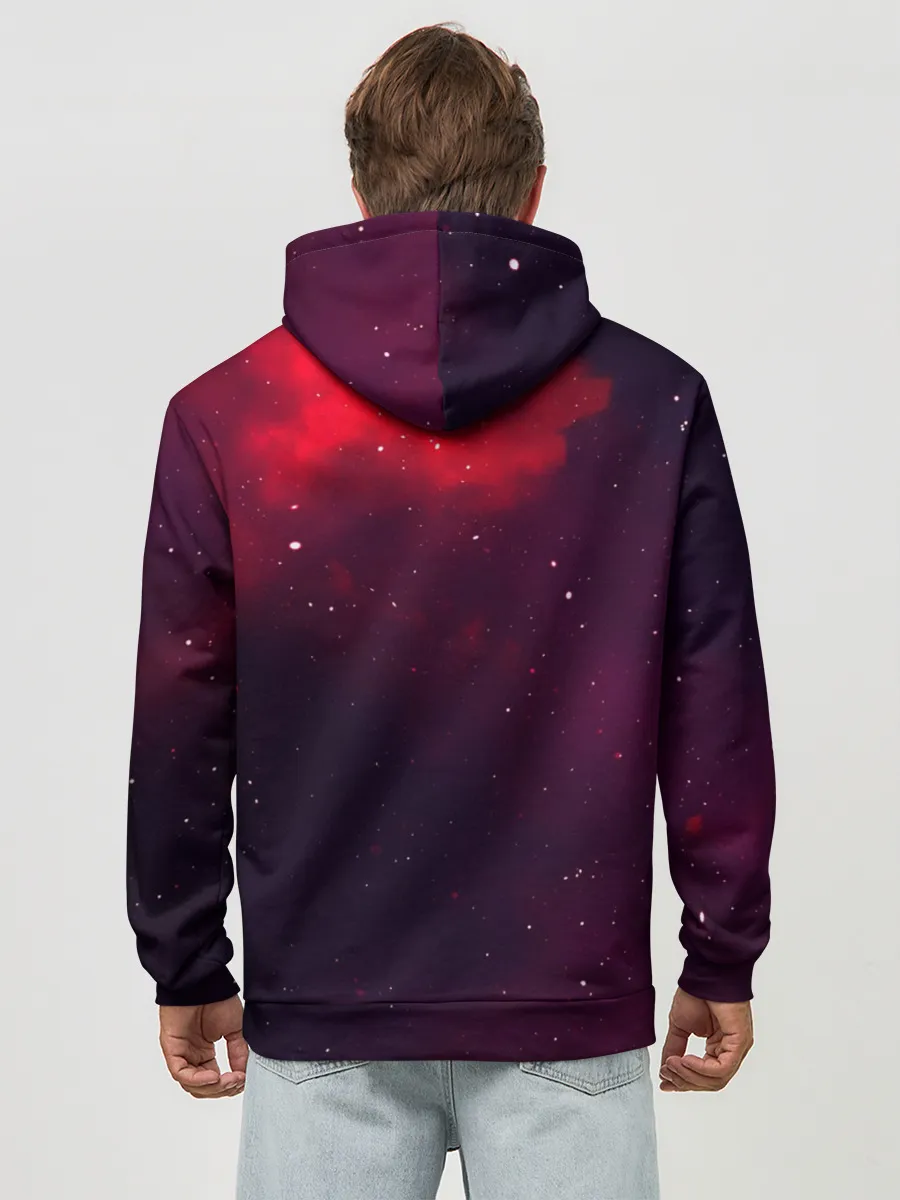 Худи мужской база хлопок / Elon Reeve Musk