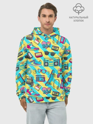 Худи мужской база хлопок / 80-е