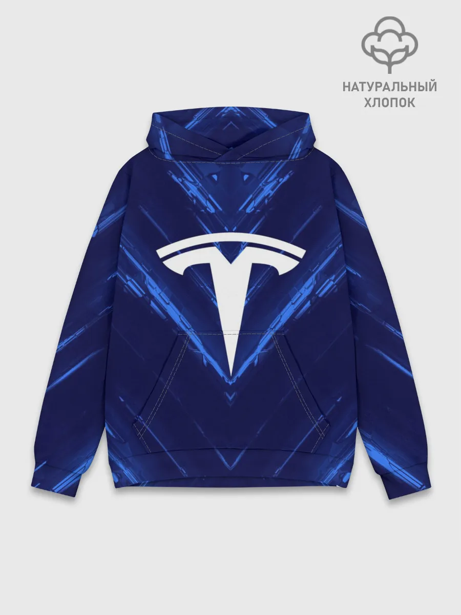 Худи мужской база хлопок / TESLA