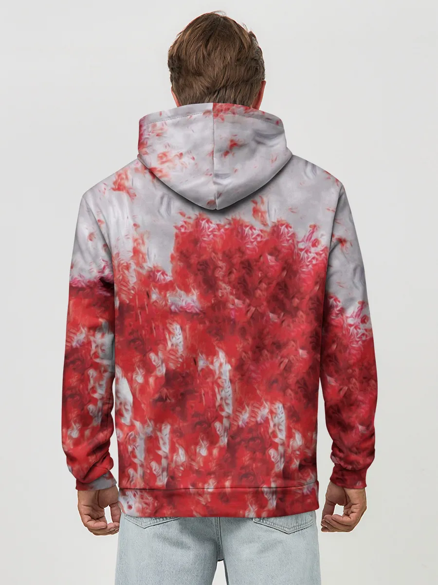 Худи мужской база хлопок / Кровь