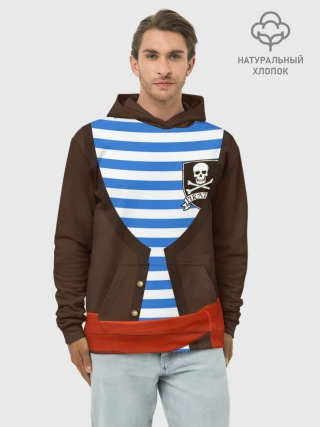 Худи мужской база хлопок / Костюм пирата