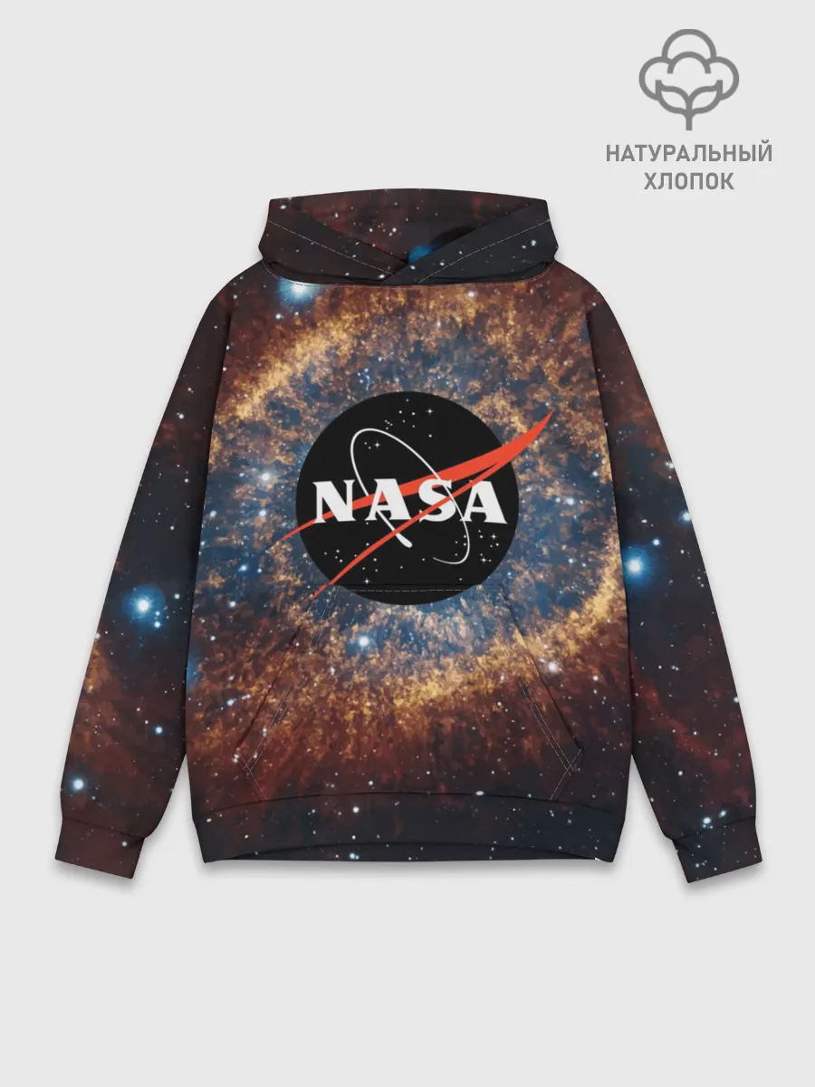 Худи мужской база хлопок / NASA