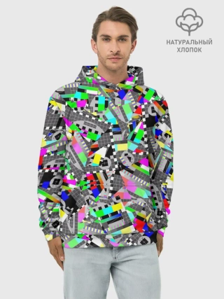 Худи мужской база хлопок / Экран профилактики
