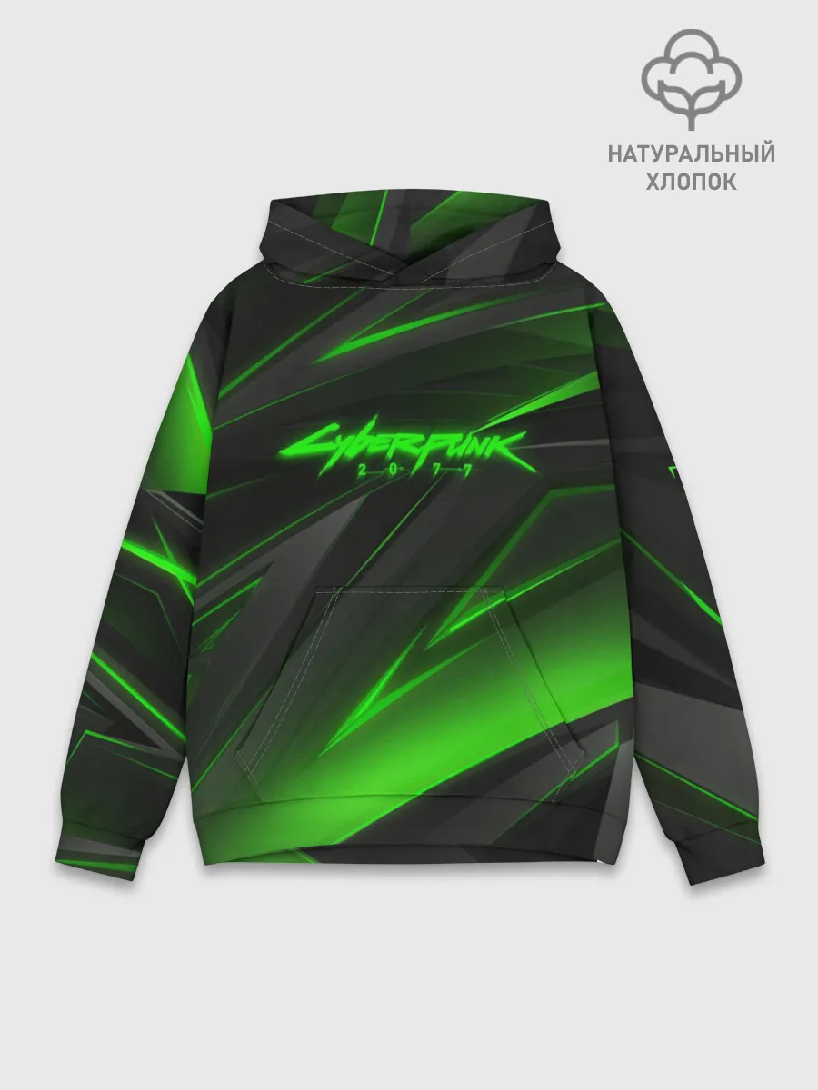 Худи мужской база хлопок / CYBERPUNK 2077