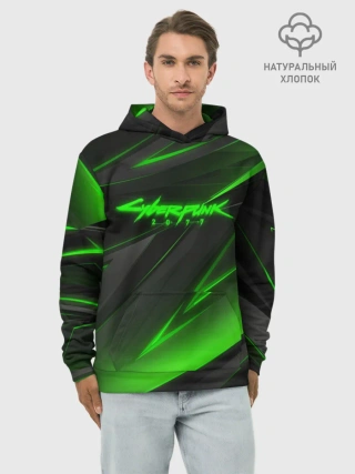 Худи мужской база хлопок / CYBERPUNK 2077