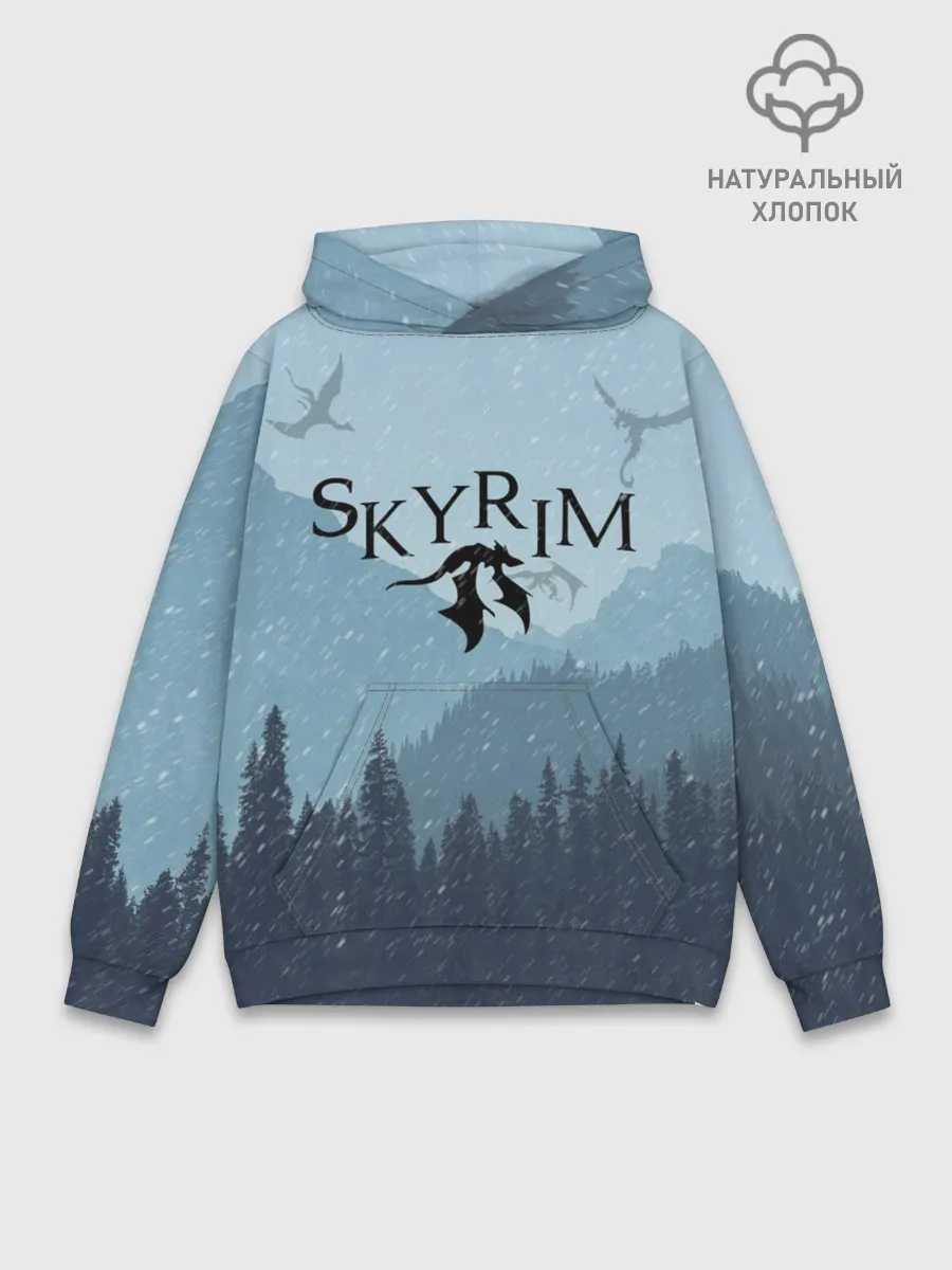 Худи мужской база хлопок / TES SKYRIM