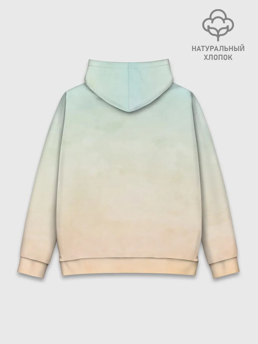 Худи мужской база хлопок / Puglie Pug Like